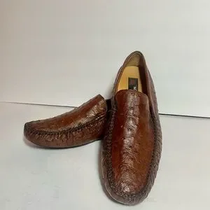Mezlan | Shoes | Mezlan Platinum Genuine Ostrich Loafers  display picture 2